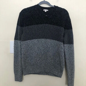 GAP Gradient Grey Long Sleeve Knit Sweater